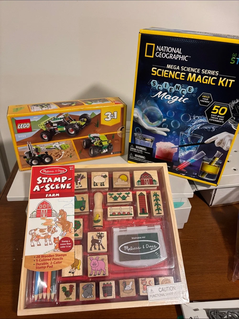 Lego green and black vehicle building set